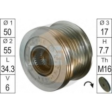 ZN5529 ERA Механизм свободного хода генератора