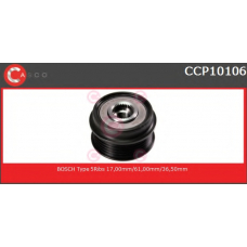 CCP10106 CASCO Ременный шкив, генератор