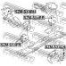 SZM-SX4LH FEBEST Подвеска, двигатель