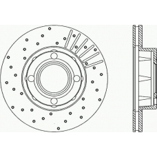 BDRS1032.25 OPEN PARTS Тормозной диск