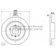 0993-1190 ASHUKI Тормозной диск