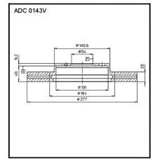 ADC 0143V Allied Nippon Гидравлические цилиндры