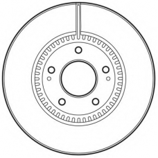 562755BC BENDIX Тормозной диск