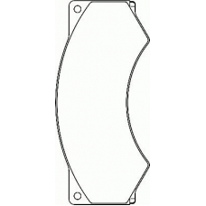 C4020 PAGID Комплект тормозных колодок, дисковый тормоз