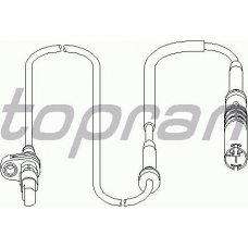 501 238 TOPRAN Датчик, частота вращения колеса