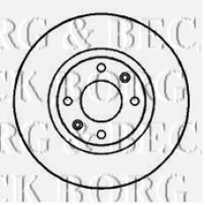 BBD4246 BORG & BECK Тормозной диск