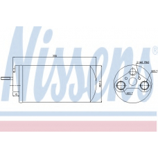 95461 NISSENS Осушитель, кондиционер