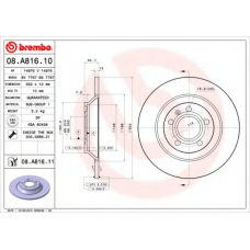 BS 7767 BRECO Тормозной диск