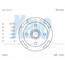 BD-4853 KAVO PARTS Тормозной барабан