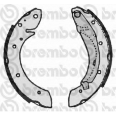 S 61 522 BREMBO Комплект тормозных колодок