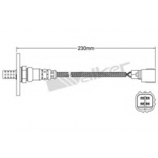 250-24361 WALKER Лямбда-зонд