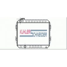 3500301 KUHLER SCHNEIDER Радиатор, охлаждение двигател