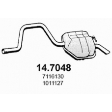 14.7048 ASSO Глушитель выхлопных газов конечный