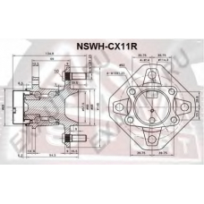 NSWH-CX11R ASVA Ступица колеса