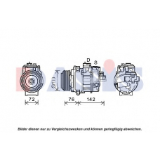 852710N AKS DASIS Компрессор, кондиционер