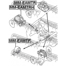 MM-EAMTR FEBEST Подвеска, двигатель