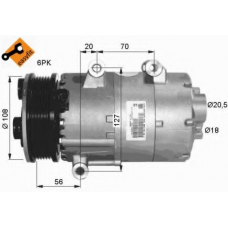 32403G NRF Компрессор, кондиционер