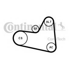 6PK976K1 CONTITECH Поликлиновой ременный комплект