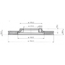 BDC3598 QUINTON HAZELL Тормозной диск