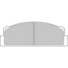 DBP230022 DURON Комплект тормозных колодок, дисковый тормоз