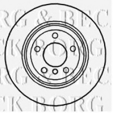 BBD4726 BORG & BECK Тормозной диск
