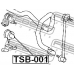 TSB-001 FEBEST Опора, стабилизатор