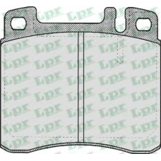 05P447 LPR Комплект тормозных колодок, дисковый тормоз