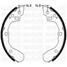 53-0217 METELLI Комплект тормозных колодок
