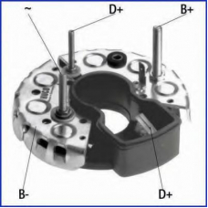 139129 Huco Выпрямитель, генератор