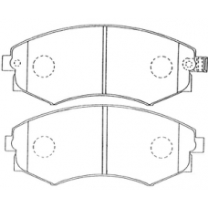 PN-2245 JNBK Колодки тормозные