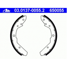 03.0137-0055.2 ATE Комплект тормозных колодок