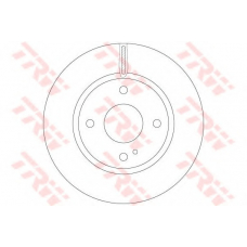 DF6399 TRW Тормозной диск