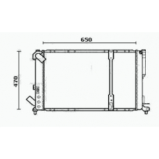 RM0241 EQUAL QUALITY Радиатор, охлаждение двигателя