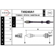 T49240A1 EAI Приводной вал