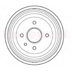 329201B BENDIX Тормозной барабан
