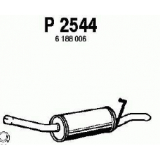 P2544 FENNO Глушитель выхлопных газов конечный