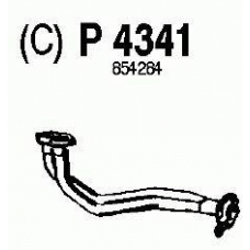 P4341 FENNO Труба выхлопного газа