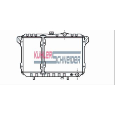 0502801 KUHLER SCHNEIDER Радиатор, охлаждение двигател