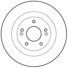 562779BC BENDIX Тормозной диск