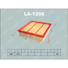 LA-1208 LYNX Фильтр воздушный