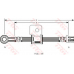 PHD116 TRW Тормозной шланг