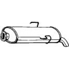 135-419 BOSAL Глушитель выхлопных газов конечный