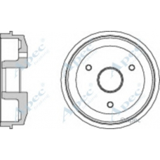 DRM9118 APEC Тормозной барабан