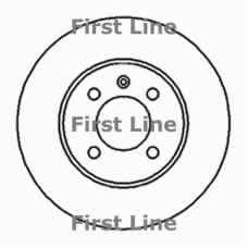 FBD051 FIRST LINE Тормозной диск