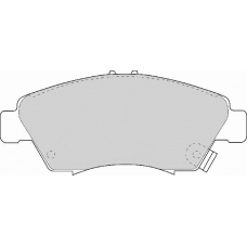 FD6580N NECTO Комплект тормозных колодок, дисковый тормоз