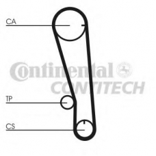 CT665K1 CONTITECH Комплект ремня грм