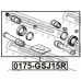 0175-GSJ15R FEBEST Ремкомплект, тормозной суппорт