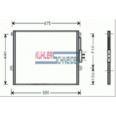 5326601 KUHLER SCHNEIDER Конденсатор, кондиционер