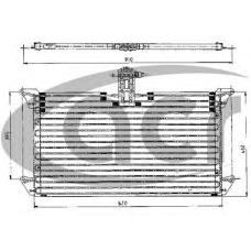 300138 ACR Конденсатор, кондиционер