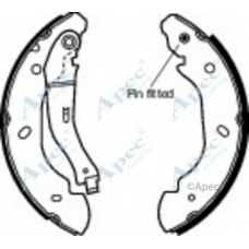 SHU637 APEC Тормозные колодки